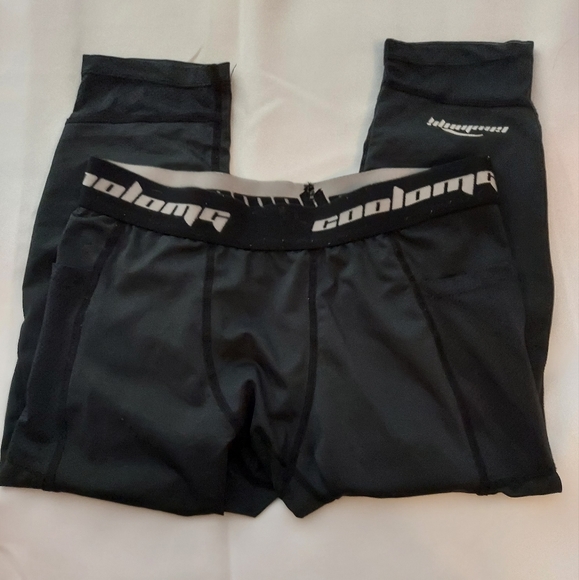 Basketball Compression Tights with Knee Pads. - Picture 5 of 7